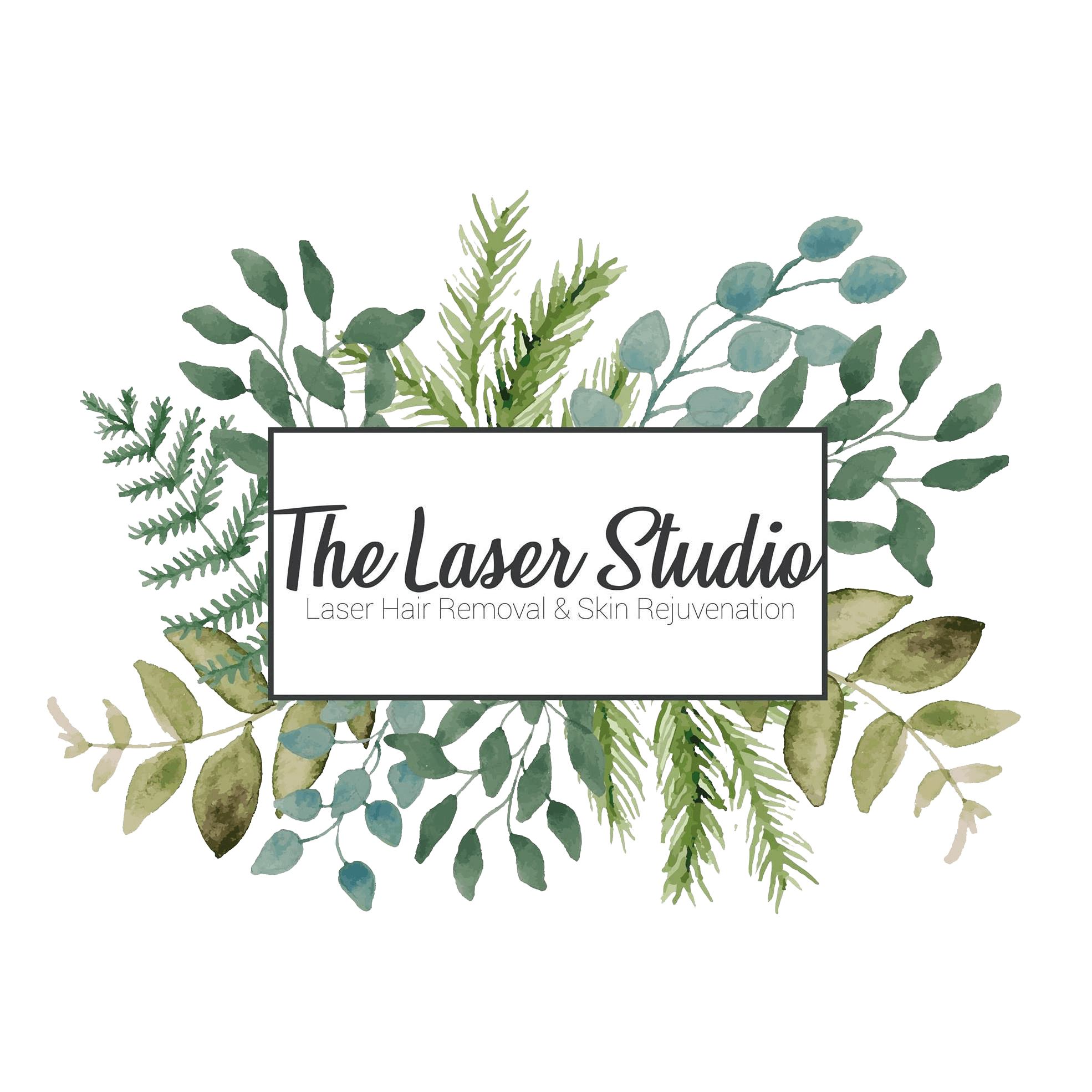 The official logo of The Laser Studio